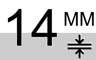 14 мм